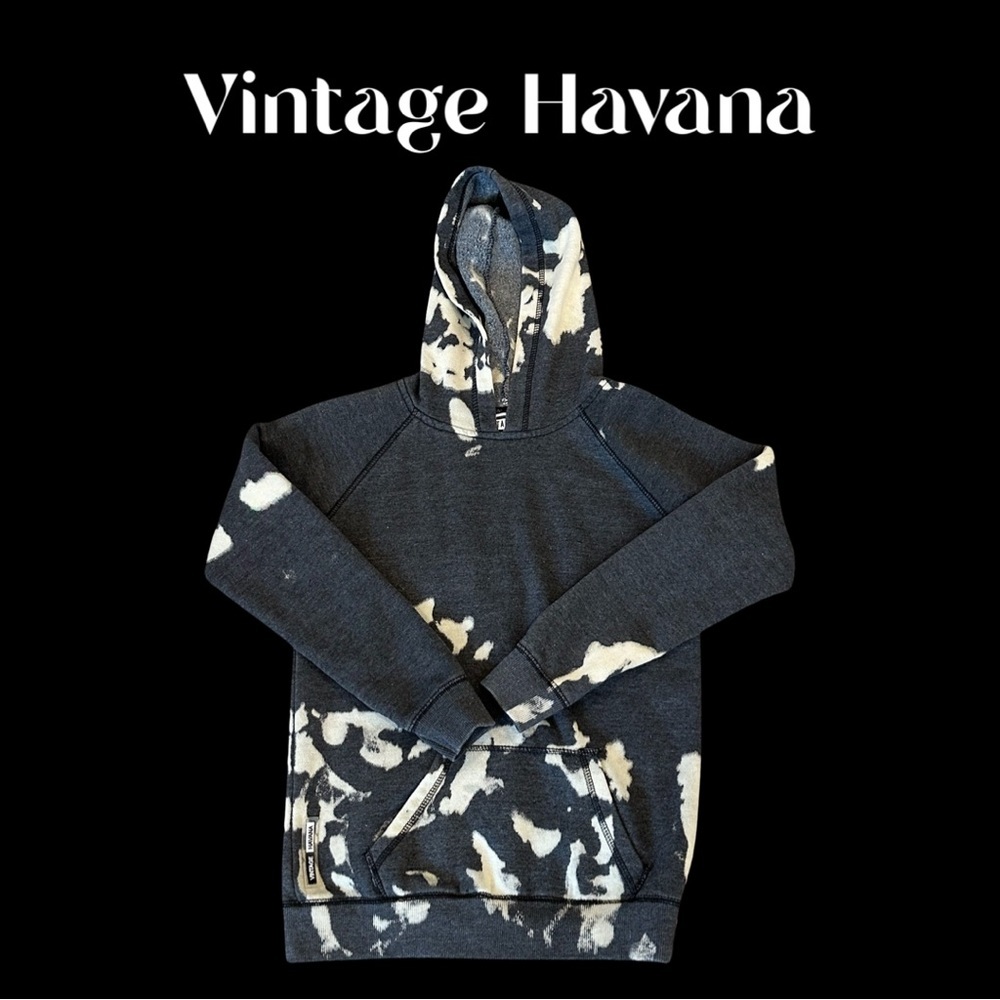 Boys Vintage Havana tie dye hoodie size M